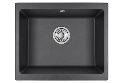 Кухонная мойка GRANULA GR-5551, ЧЁРНЫЙ