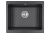 Кухонная мойка GRANULA GR-5551, ЧЁРНЫЙ