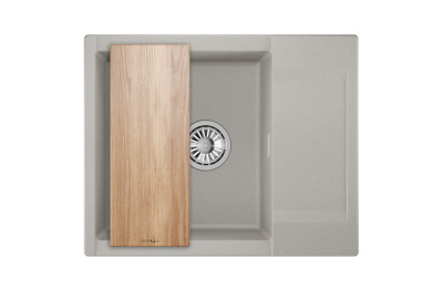 Кухонная мойка GRANULA ES-6202, БАЗАЛЬТ