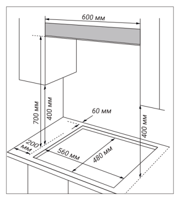 Варочная панель газовая Hiberg VM 7155 W