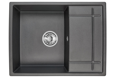 Кухонная мойка GRANULA GR-6501, ЧЁРНЫЙ