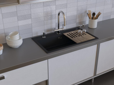 Кухонная мойка OMOIKIRI Kitagawa 86-LB wh-p