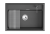 Кухонная мойка GRANULA KS-7301, ЧЁРНЫЙ Кухонная мойка GRANULA KS-7301, ЧЁРНЫЙ