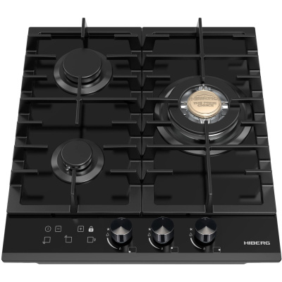 Газовая варочная панель Hiberg VM 4535 B