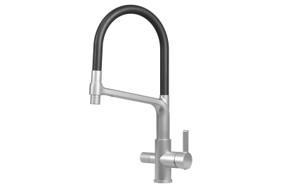 Кухонный смеситель GRANULA GR-5083, НЕРЖ