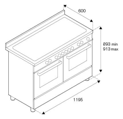 Кухонный блок Bertazzoni Professional PRO126G2EXT