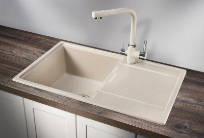 Кухонная мойка GRANULA GR-7804, ПИРИТ