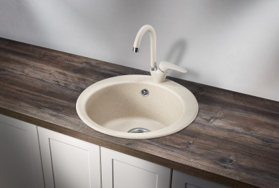 Кухонная мойка GRANULA GR-4801, ПИРИТ