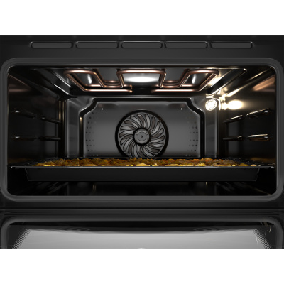 Электрический духовой шкаф с функцией пароварки Hiberg S-VM 5615 B I-SMART