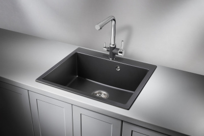 Кухонная мойка GRANULA GR-6001, ТУРМАЛИН