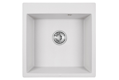 Кухонная мойка GRANULA GR- 5102, АРКТИК (БЕЛЫЙ)