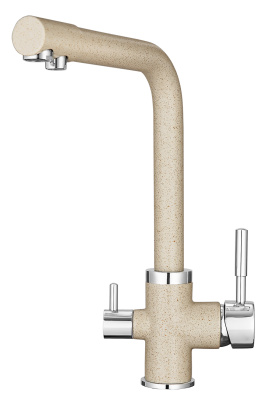 Кухонный смеситель GRANULA  GR-2015, ПИРИТ