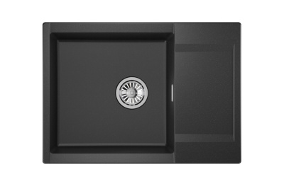 Кухонная мойка GRANULA ES-7003, ЧЁРНЫЙ