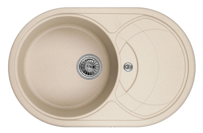 Кухонная мойка Granula GR-7801 песок 775х495мм