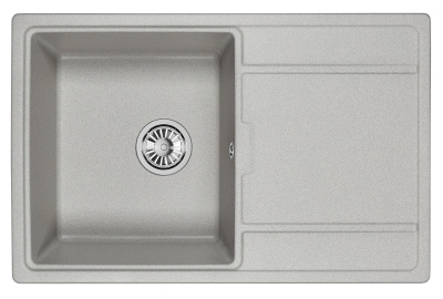 Кухонная мойка GRANULA GR-7804, БАЗАЛЬТ