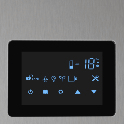 Морозильная камера MAUNFELD MFFR186NFDS Slim Inverter
