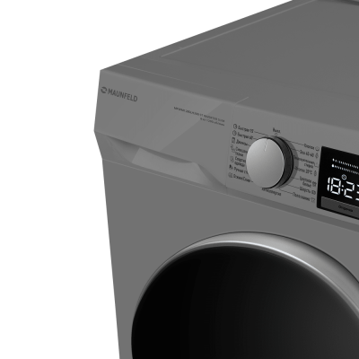 Стиральная машина с инвертором и паром MAUNFELD MFWM128SL300 ST INVERTER SLIM