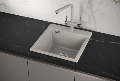 Кухонная мойка GRANULA ES-4701, БАЗАЛЬТ