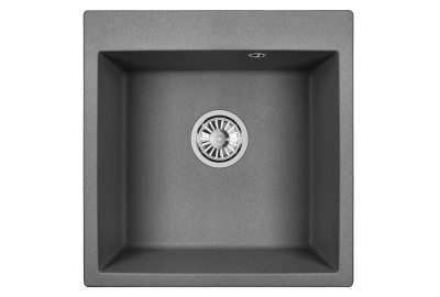 Кухонная мойка GRANULA GR-5102, ГРАФИТ (ЧЁРНО-СЕРЫЙ)