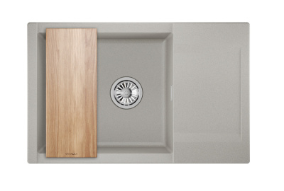 Кухонная мойка GRANULA  ES-7807, БАЗАЛЬТ