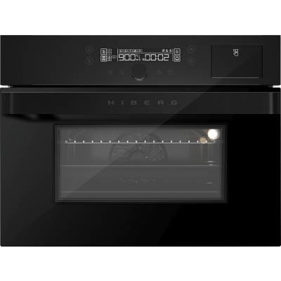 Электрический духовой шкаф с функцией пароварки Hiberg MS-VM 5115 B SMART