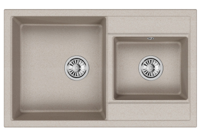 Кухонная мойка GRANULA GR-8201, ПИРИТ