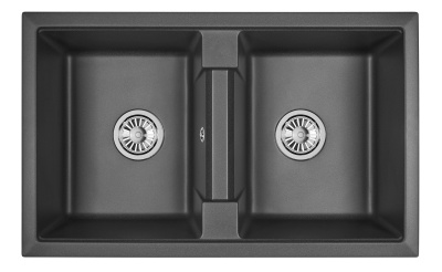 Кухонная мойка GRANULA GR-8101, ЧЁРНЫЙ