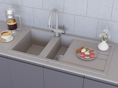 Кухонная мойка OMOIKIRI Kitagawa 100-2 gb