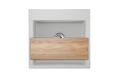 Кухонная мойка GRANULA ES-5201, АРКТИК (БЕЛЫЙ)