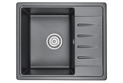 Кухонная мойка GRANULA ST-5803, ГРАФИТ