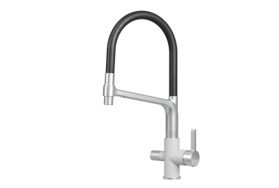 Кухонный смеситель GRANULA 5083, АРКТИК (БЕЛЫЙ)