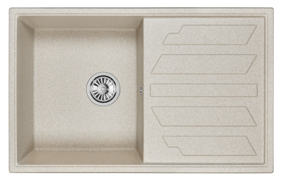 Кухонная мойка GRANULA GR-8002, ПИРИТ