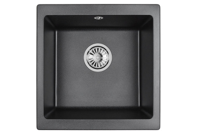 Кухонная мойка GRANULA GR-4451, ЧЁРНЫЙ