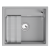 Кухонная мойка GRANULA KS-6003, АЛЮМИНИУМ Кухонная мойка GRANULA KS-6003, АЛЮМИНИУМ