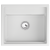 Кухонная мойка GRANULA KS-6003, АРКТИК (БЕЛЫЙ)