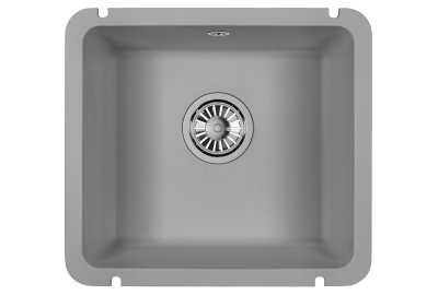 Кухонная мойка GRANULA GR-3601, АЛЮМИНИУМ