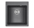 Кухонная мойка GRANULA GR-4651, ГРАФИТ (ЧЁРНО-СЕРЫЙ)