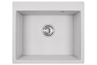 Кухонная мойка GRANULA GR- 6001, АРКТИК (БЕЛЫЙ)