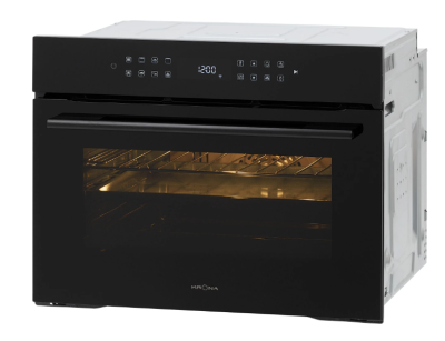 Электрический компактный духовой шкаф KRONA ONYX 45H BL/BL