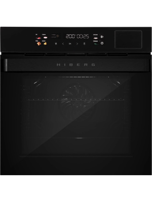 Электрический духовой шкаф с функцией пароварки Hiberg S-VMF 6515 B SMART