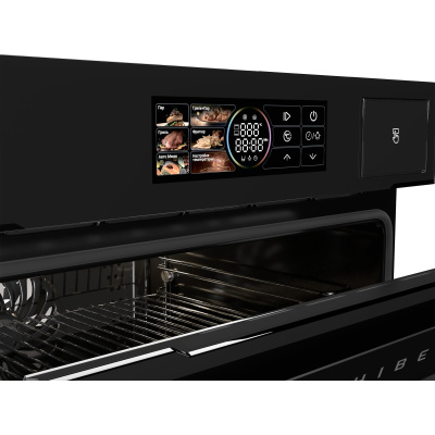 Электрический духовой шкаф с функцией пароварки Hiberg S-VM 6415 B SMART