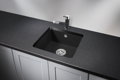 Кухонная мойка GRANULA GR-3601, ЧЁРНЫЙ