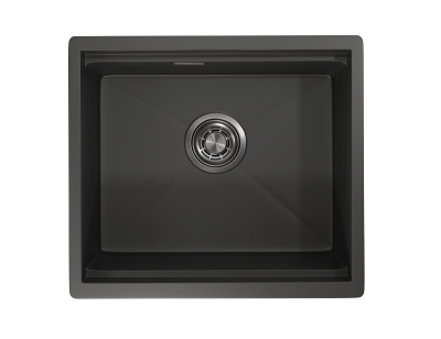 Кухонная мойка GRANULA KS-5045U, ЧЕРНЫЙ МАТОВЫЙ