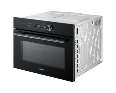 Компактный духовой шкаф с СВЧ Midea MCO82007MBG-I