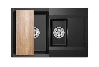 Кухонная мойка GRANULA ES-7808, ТУРМАЛИН