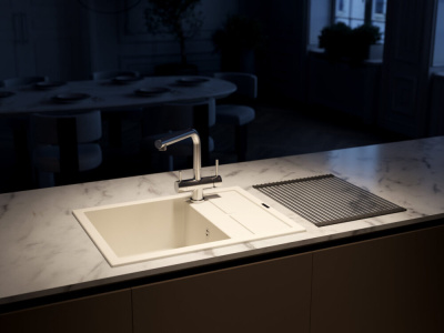 Кухонная мойка OMOIKIRI Sumi 65A gr