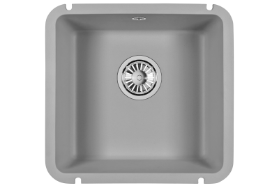 Кухонная мойка GRANULA GR-3801, АЛЮМИНИУМ