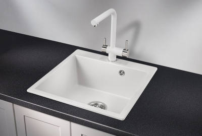 Кухонная мойка GRANULA GR- 5102, АРКТИК (БЕЛЫЙ)