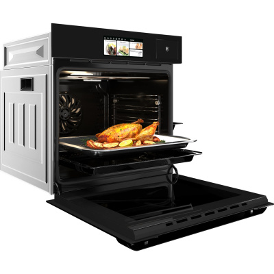 Электрический духовой шкаф с функцией пароварки Hiberg S-VM 6615 B I-SMART