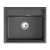 Кухонная мойка GRANULA KS-6003, ЧЁРНЫЙ